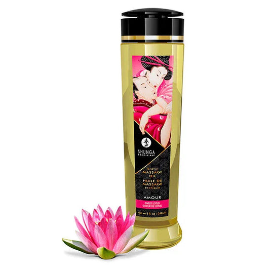 SHUNGA - ACEITE DE MASAJE ERÓTICO AMOR 240 ML - Nuvica