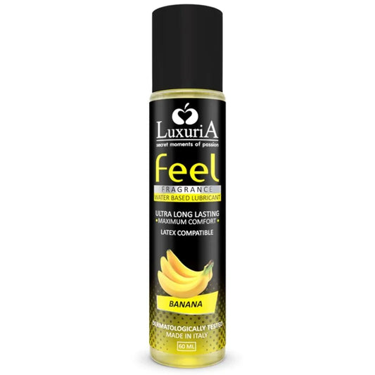 INTIMATELINE - LUXURIA FEEL LUBRICANTE BASE AGUA PLATANO 60 ML - Nuvica