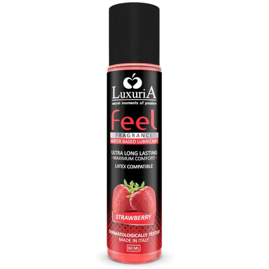 INTIMATELINE - LUXURIA FEEL LUBRICANTE BASE AGUA FRESA 60 ML - Nuvica