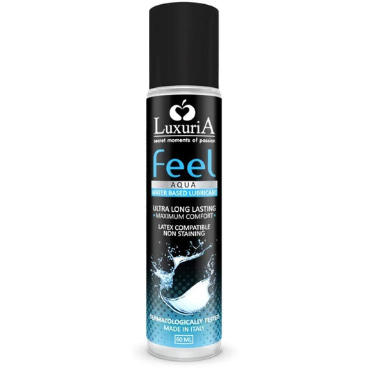 INTIMATELINE - LUXURIA FEEL LUBRICANTE BASE AGUA AQUA 60 ML - Nuvica