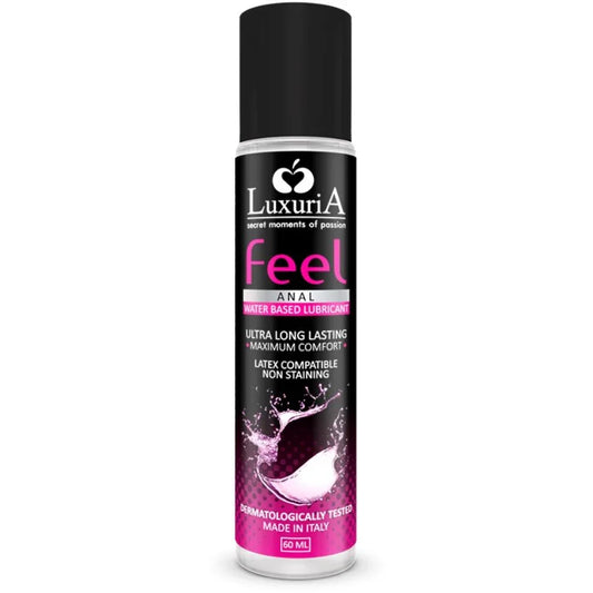 INTIMATELINE - LUXURIA FEEL LUBRICANTE BASE AGUA ANAL 60 ML - Nuvica