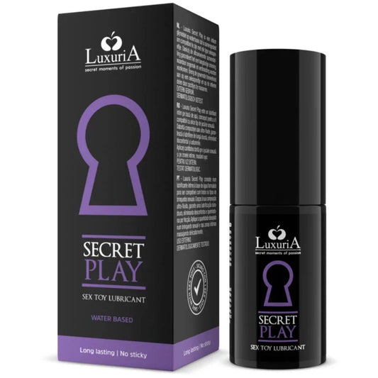INTIMATELINE LUXURIA - LUBRICANTE PARA JUGUETES SECRET PLAY 30 ML - Nuvica