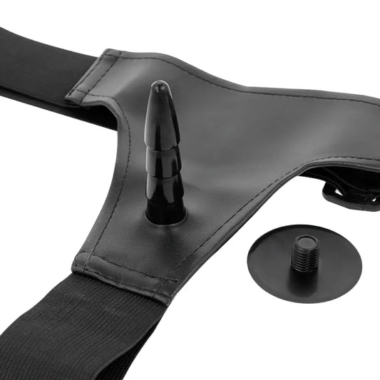 HARNESS ATTRACTION - ARNÉS WALTER CON VIBRACIÓN 15.5 CM -O- 3.7 CM - Nuvica