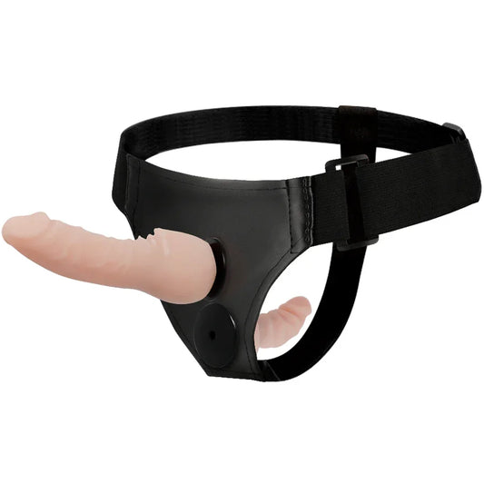 HARNESS ATTRACTION - WAYNE DOBLE PENETRACIÓN 16.5 CM -O- 3.5 CM - Nuvica