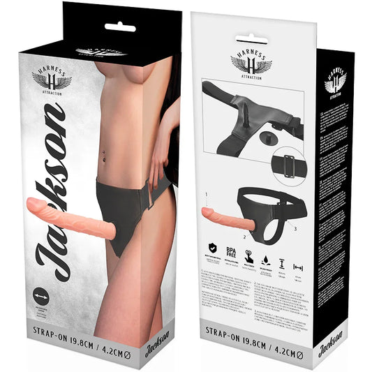 HARNESS ATTRACTION - ARNÉS JACKSON 19.8 CM -O- 4.2 CM - Nuvica