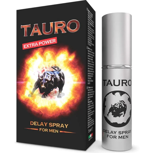 TAURO - EXTRA SPRAY RETARDANTE PARA HOMBRES 5 ML - Nuvica