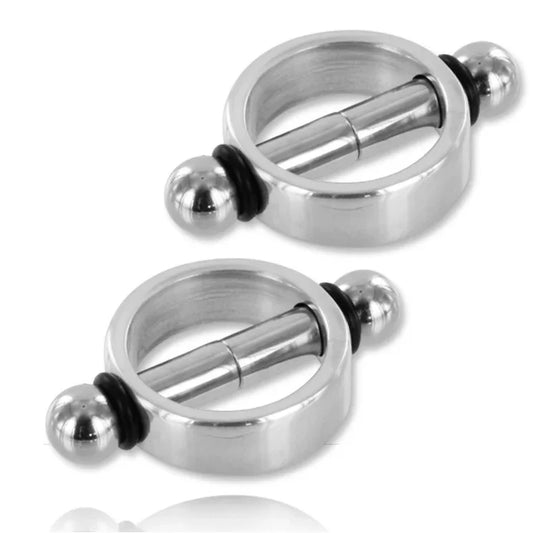 METAL HARD - PINZAS PARA PEZONES MAGNÉTICAS PAR - Nuvica