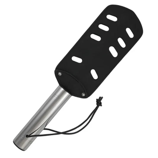 METAL HARD - THE PADDLE CUERO ORIGINAL Y METAL - CON AGUJEROS - Nuvica