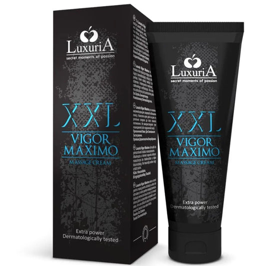 INTIMATELINE LUXURIA - XXL VIGOR MÁXIMO CREMA MASAJE VOLUMINIZADORA 75 ML - Nuvica
