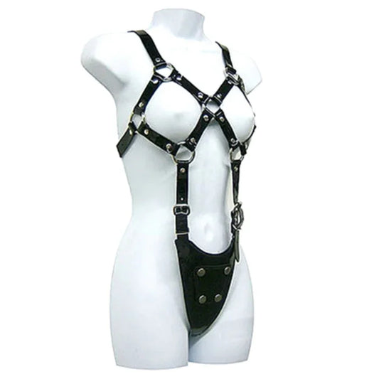 LEATHER BODY - EXPOSED BODY WOMAN - Nuvica