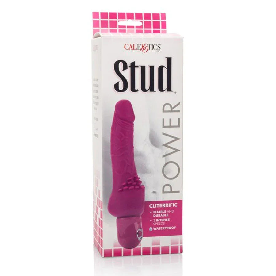 CALEXOTICS - POWER STUD CLITERRIFIC VIBRADOR ROSA - Nuvica