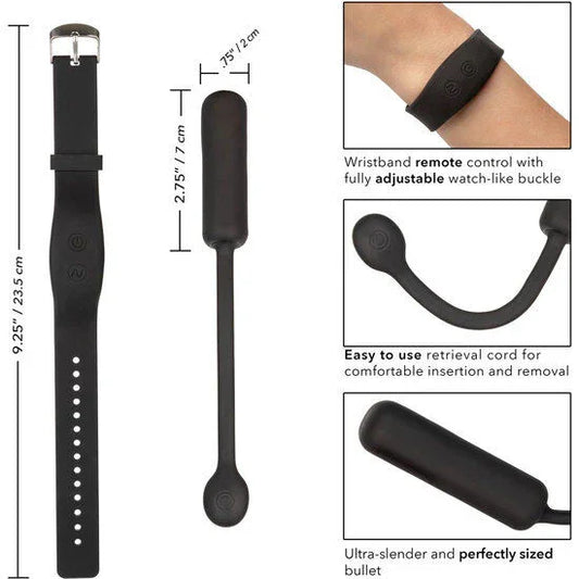 CALEXOTICS - BALA VIBRADORA PEQUEÑA CON PULSERA DE CONTROL - Nuvica