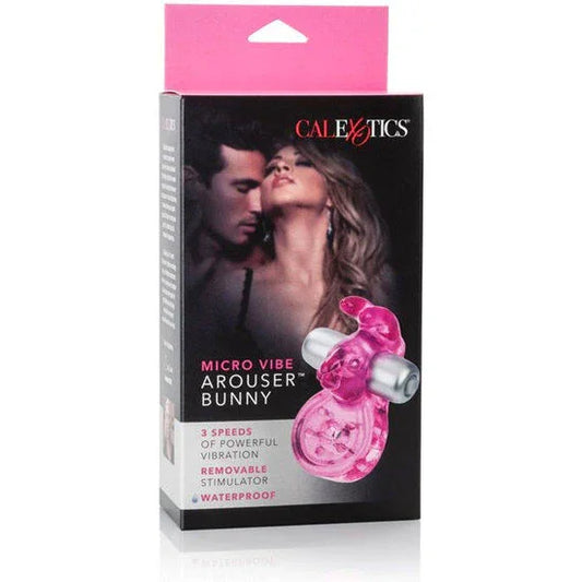 CALEXOTICS - MICRO VIBE AROUSER BUNNY ANILLO VIBRADOR ROSA - Nuvica