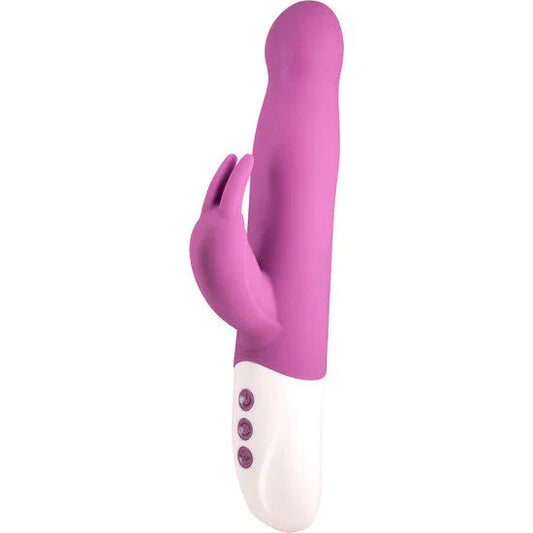 SEVEN CREATIONS - EUPHORIC VIBRADOR CONEJITO CON ROTACIÓN LILA - Nuvica