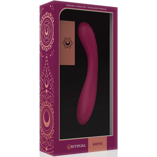 RITHUAL - KRIYA ESTIMULADOR PUNTO-G RECARGABLE ORQUIDEA - Nuvica