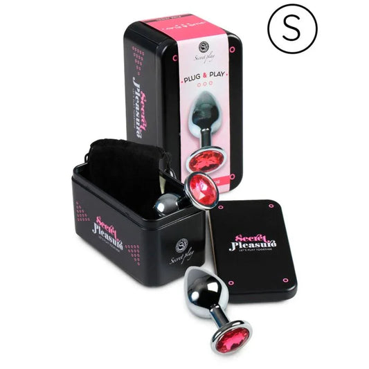 SECRETPLAY - PLUG ANAL ALUMINIO FUCSIA 7 CM - Nuvica