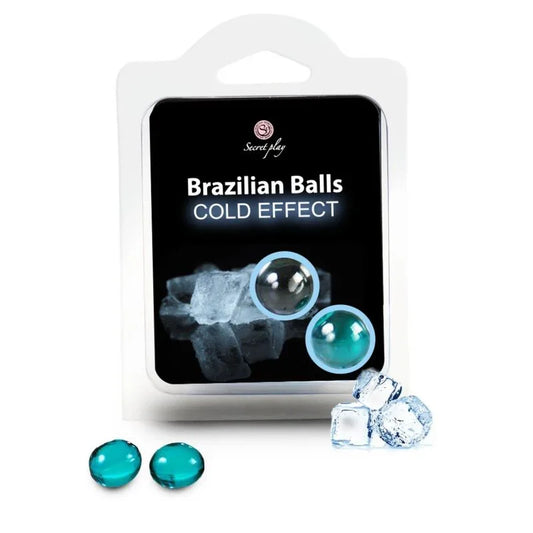 SECRETPLAY - BRAZILIAN BALLS EFECTO FRIO 2 UNIDADES - Nuvica