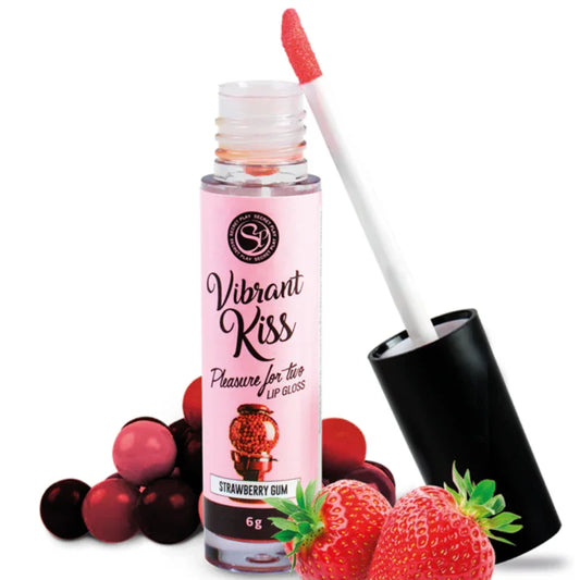 SECRETPLAY - LIP GLOSS VIBRANT KISS CHICLE DE FRESA - Nuvica