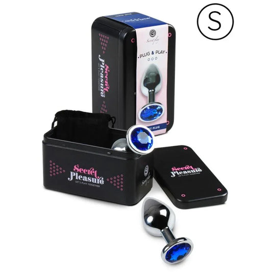 SECRETPLAY - ANAL PLUG AZUL S - Nuvica