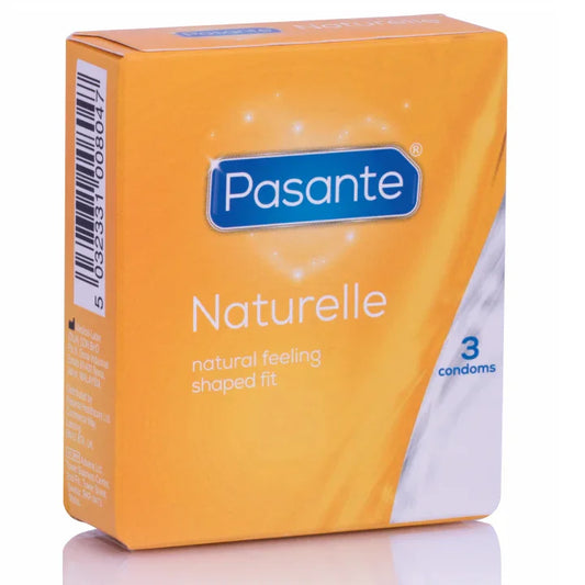 PASANTE - CONDOM GAMA NATURELLE 3 UNIDADES - Nuvica