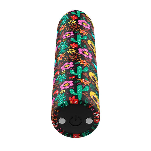 CUSTOM BULLETS - BALA RECARGABLE SKULL 10 INTENSIDADES - Nuvica