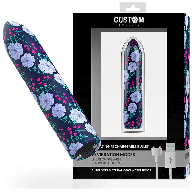 CUSTOM BULLETS - BALA RECARGABLE SPRING 10 INTENSIDADES - Nuvica