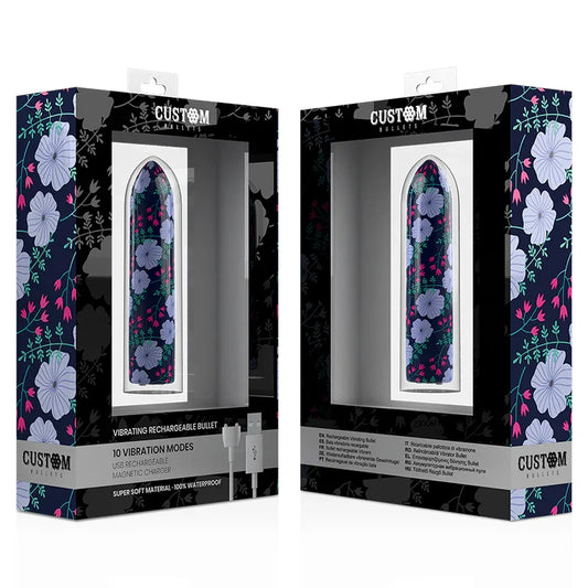 CUSTOM BULLETS - BALA RECARGABLE SPRING 10 INTENSIDADES - Nuvica
