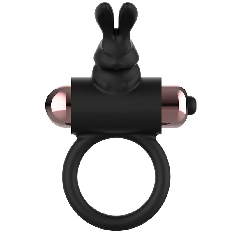 COQUETTE CHIC DESIRE - COCK RING ANILLO VIBRADOR NEGRO / GOLD - Nuvica