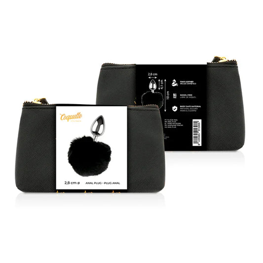 COQUETTE CHIC DESIRE - PLUG ANAL DE METAL TALLA L 2.8 x 4.1 CM - Nuvica