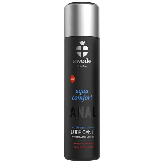 SWEDE - AQUA COMFORT LUBRICANTE ANAL BASE AGUA 120 ML - Nuvica