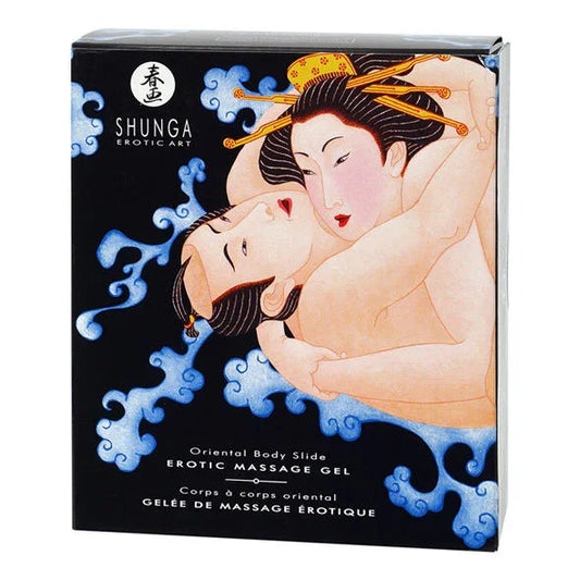 SHUNGA - GEL DE MASAJE ERÓTICO CUERPO A CUERPO ORIENTAL FRUTAS EXÓTICAS - Nuvica