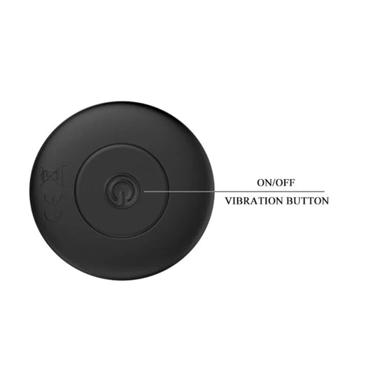 MR PLAY - PLUG ANAL VIBRADOR NEGRO RECARGABLE - Nuvica