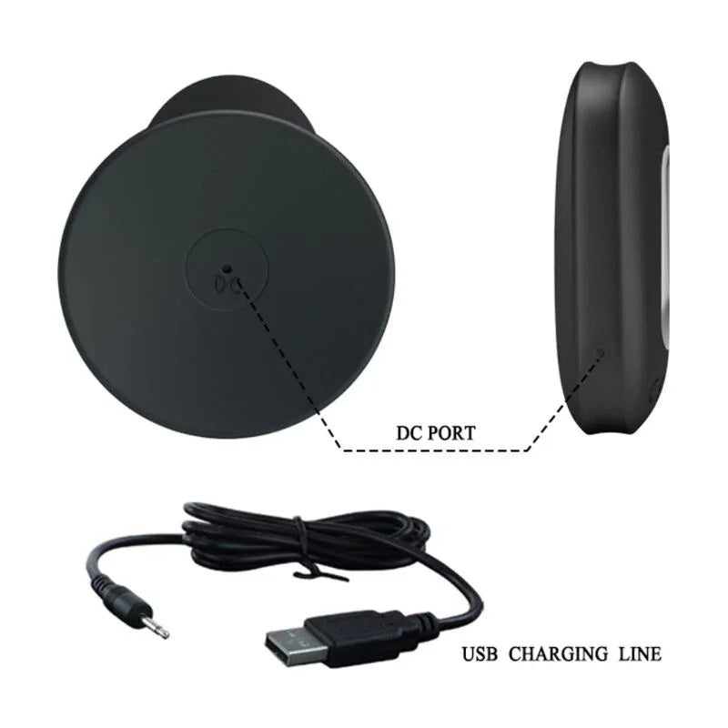 MR PLAY - PLUG ANAL CON VIBRACIÓN NEGRO CONTROL REMOTO - Nuvica