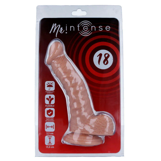 MR INTENSE - 18 PENE REALÍSTICO 19.8 CM -O- 3.2 CM - Nuvica