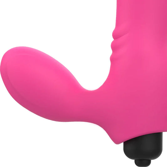 OHMAMA - BIX VIBRADOR DOBLE ESTIMULACIÓN XMAS EDITION ROSA - Nuvica