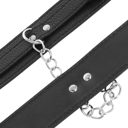 DARKNESS - ESPOSAS LEATHER NEGRO TEXTURA - Nuvica