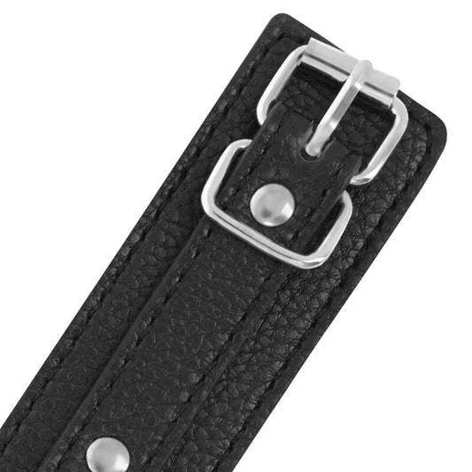 DARKNESS - ESPOSAS LEATHER NEGRO TEXTURA - Nuvica