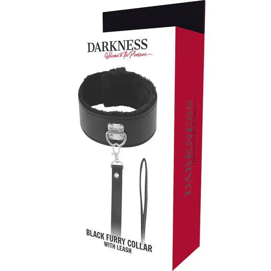 DARKNESS - COLLAR FORRADO CON CADENA TITANIUM - Nuvica