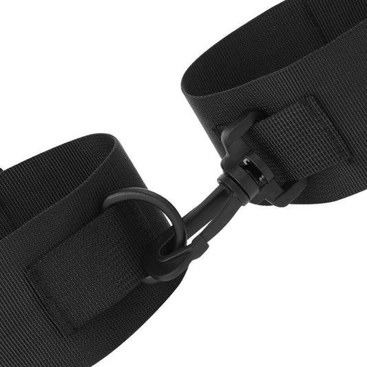DARKNESS - ESPOSAS PARA TOBILLOS NYLON NEGRO - Nuvica