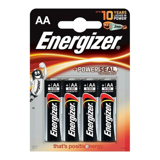 ENERGIZER - ALKALINE POWER PILA ALCALINA AA LR6 BLISTER*4 - Nuvica
