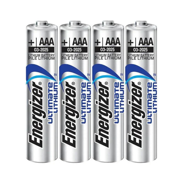 ENERGIZER - ULTIMATE LITHIUM PILA LITIO AAA L92 LR03 1,5V BLISTER*4 - Nuvica