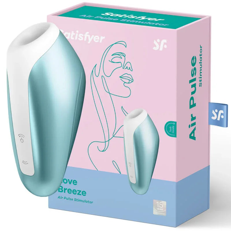 SATISFYER - LOVE BREEZE SUCCIONADOR ICE BLUE - Nuvica