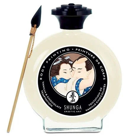 SHUNGA - PINTURA CORPORAL DE VAINILLA Y CHOCOLATE - Nuvica