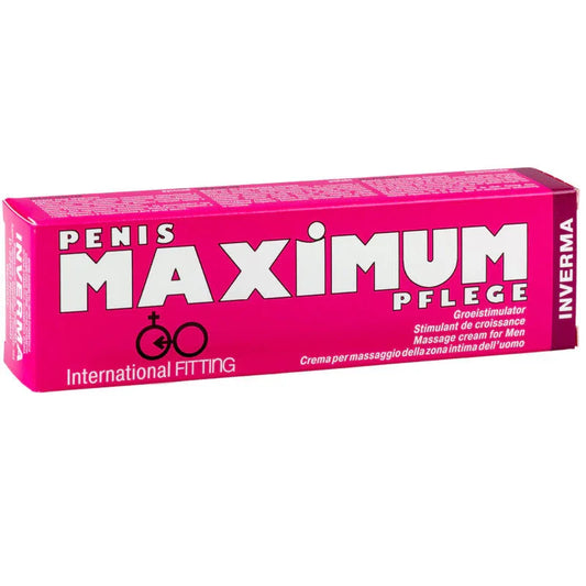 INVERMA - PENIS MAXIMUM PFLEGE CREMA MASTURBACIÓN PENE - Nuvica