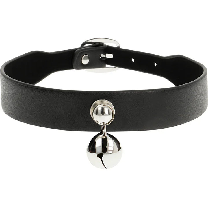 COQUETTE CHIC DESIRE - COLLAR CUERO VEGANO ACCESORIO WOMAN CASCABEL - Nuvica