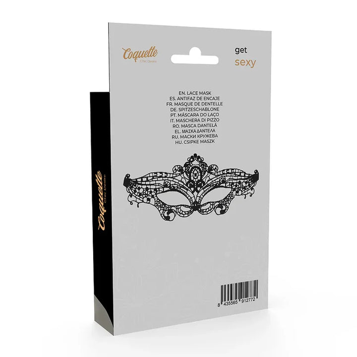 COQUETTE CHIC DESIRE - ANTIFAZ ENCAJE NEGRO FINO - Nuvica