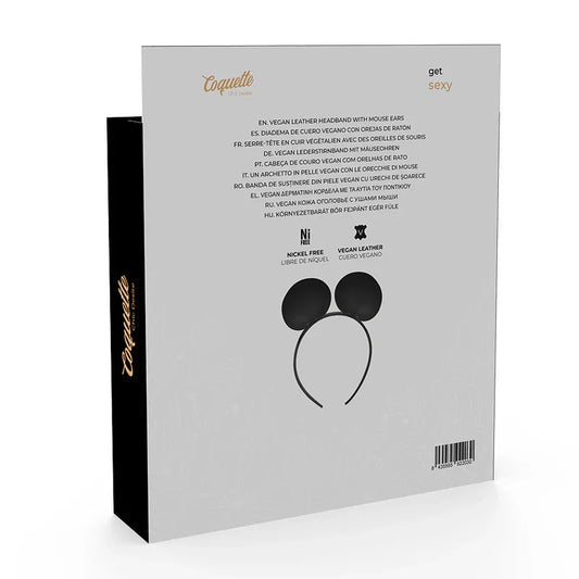 COQUETTE CHIC DESIRE - DIADEMA CON OREJAS DE MOUSE - Nuvica