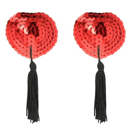 COQUETTE CHIC DESIRE - CUBRE PEZONES ROJO - Nuvica