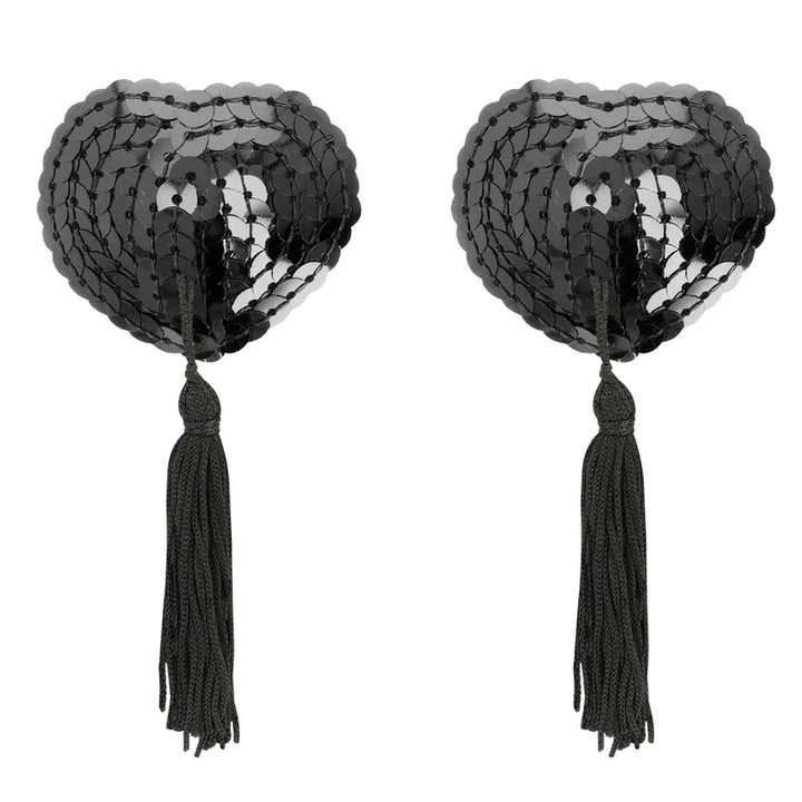 COQUETTE CHIC DESIRE - CUBRE PEZONES NEGRO LENTEJUELAS - Nuvica