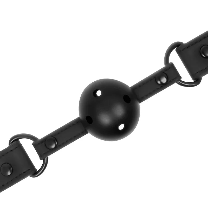 FETISH SUBMISSIVE - MORDAZA TRANSPIRABLE VEGANA - Nuvica